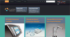 Desktop Screenshot of karemedical.eu